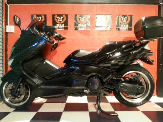T&amp;T BIKE RAMA2 จัดตามคำขอเพียง 99500 ฿YAMAHA T-MAX500 ปี2007 อินวอย สพม.แท้ รถสวย แทบไม่มีรอยขนแมว