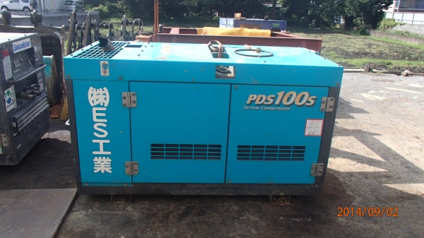 เครื่องปั๊มลม Airman PDS100S #B6-5C10818 2989hr 2010Yr เก่าญี่ปุ่น สนใจโทร. 080-6565422 (หนิง)