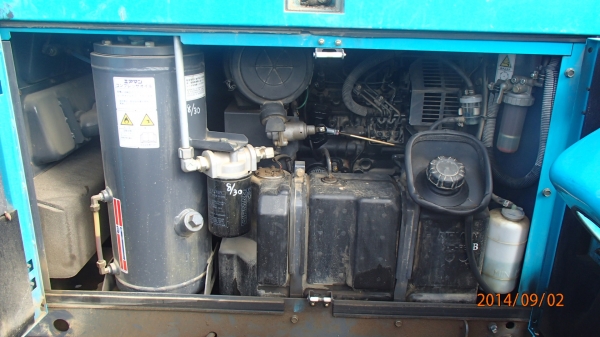 เครื่องปั๊มลม Airman PDS100S #B6-5C10818 2989hr 2010Yr เก่าญี่ปุ่น สนใจโทร. 080-6565422 (หนิง)