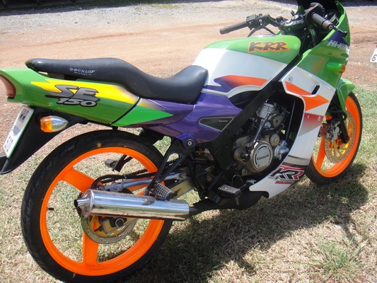 KR 150 cc   สภาพสวยพร้อมใช้ ทะเบียนพร้อมชุดโอนทุกคัน