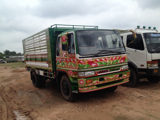 ขายถูก HINO สิงห์ไฮเทค เครื่อง HO7D 195 แรงม้าระบบน้ำมัน กระบะดั้มพ์เกษตร แลบลายทั้งคัน ทำใหม่ทั้งคันครับ สภาพสวยๆ สนใจรีบเลยครับ