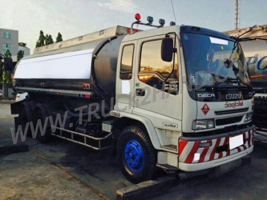 รถบรรทุกน้ำมัน 10 ล้อ ISUZU  รุ่น FVM32N2  230 แรงม้า เพลาเดียว