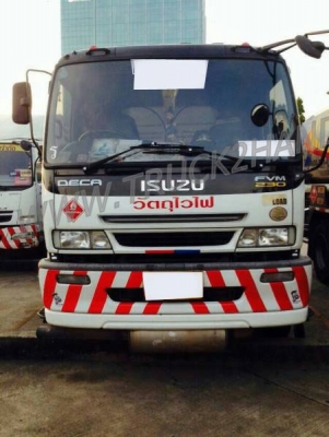 รถบรรทุกน้ำมัน 10 ล้อ ISUZU  รุ่น FVM32N2  230 แรงม้า เพลาเดียว