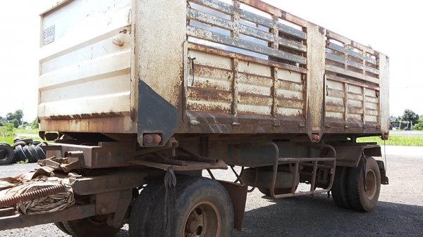 ***ขายแล้วครับขอบคุณ Truck2hand ขาย18ล้อพ่วงแม่ลูกดั้ม ISUZU DECA FXZ 270 EURO1 ปี46 FXZ23NZP-T 6SD1-270แรง เครื่องเดิมเกียร์อีตั้น เครื่องดี แน่นดี แรง เกียร์ดีไม่หลุด ช่วงล่างเดิมๆ คัสซีดีเดิม ไม่ปะ ไม่ดาม ไม่มีบวม ตำหนิ สนิมกินบ้าง ผิวนอก กระบะดั้มเหล็