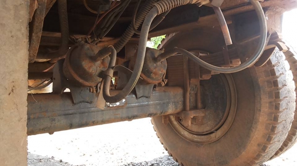 ***ขายแล้วครับขอบคุณ Truck2hand ขาย18ล้อพ่วงแม่ลูกดั้ม ISUZU DECA FXZ 270 EURO1 ปี46 FXZ23NZP-T 6SD1-270แรง เครื่องเดิมเกียร์อีตั้น เครื่องดี แน่นดี แรง เกียร์ดีไม่หลุด ช่วงล่างเดิมๆ คัสซีดีเดิม ไม่ปะ ไม่ดาม ไม่มีบวม ตำหนิ สนิมกินบ้าง ผิวนอก กระบะดั้มเหล็