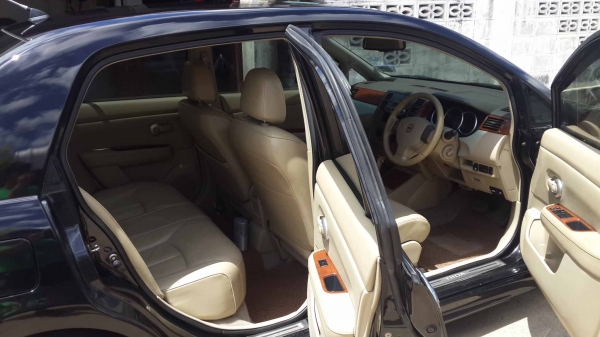 ขาย Nissan Tida 1.8 G ปี 06 TOP สุดของรุ่น Lpg หัวฉีดกุญแจKeyledss