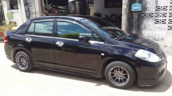 ขาย Nissan Tida 1.8 G ปี 06 TOP สุดของรุ่น Lpg หัวฉีดกุญแจKeyledss