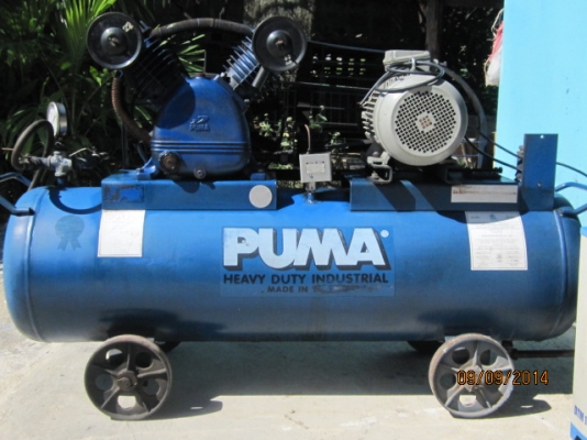 ขายปั๊มลม PUMA ความจุ 315 ลิตร Motor 7.5 Hp พร้อมเครื่องทำลมแห้ง DTM