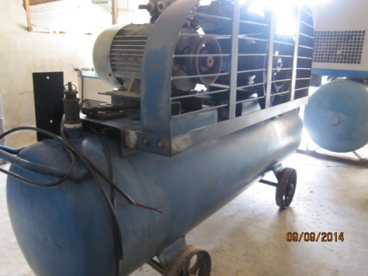 ขายปั๊มลม ยี่ห้อ PUMA ความจุ 315 ลิตร Motor 7.5 Hp พร้อมเครื่องทำลมแห้ง DTM อุปกรณ์ครบชุด ใช้งานได้เลย