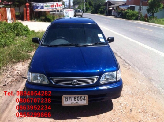 ขาย Toyota Soluna หยดน้ำ ปี 40 สีน้ำเงินสวย ราคา 108,000 บาท +++++