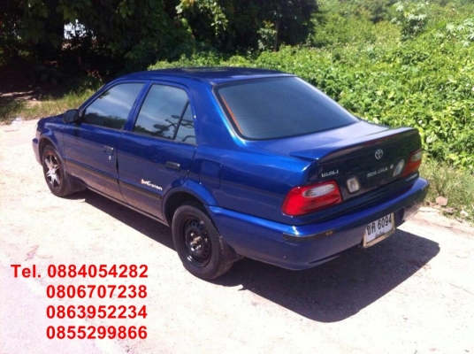 ขาย Toyota Soluna หยดน้ำ ปี 40 สีน้ำเงินสวย ราคา 108,000 บาท +++++