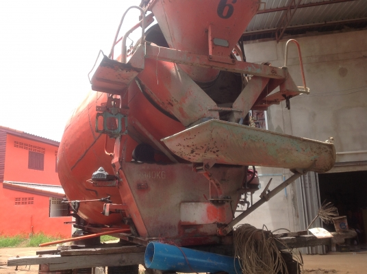 ขายโม่ปูน ผสมคอนกรีตขนาด 6 คิว ปั้มคายาบ้า