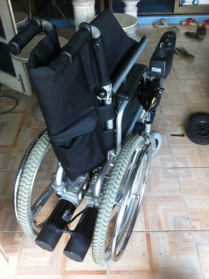 วีลแชร์ไฟฟ้าพับเก็บได้