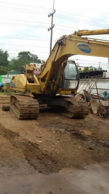 รถแบคโฮ SAMSUNG 210 LC ขายแพ๊คคู่ รถสวยใช้งานดี มีทะเบียนหนึ่งคัน