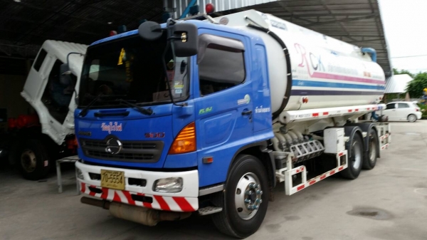HINO-FL-8J 220แรงซีรี500คอมมอลเรว ถังบรรจุ 18,000ลิตรโหลดล่างยางใหม่10เส้น