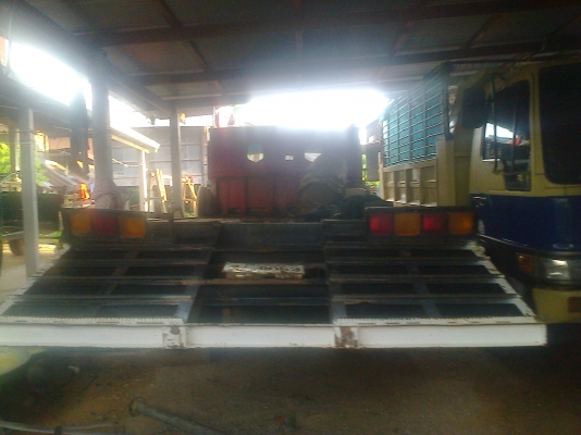 หกล้อ อีซูซุ เครือง HO7C พวงมาลัยเพาเวอร์ บรรทุกแบ็คโฮ120-รถเกี่ยวฃ้าว ภาษีเต็ม58ทะเบียนพร้อมโอน