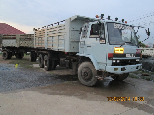 -ISUZU-240.ดั้มแม่.ลูก.ลูก2คานครัชซีสวย.เครื่องเเน่น.ทะเบียนพร้อม,79รถอยู่ปทุม..1,350,000,
