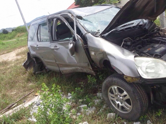 ซากCRVเครื่อง2000 ปี02