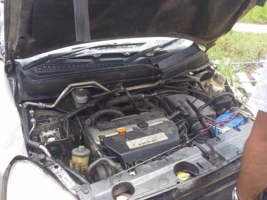 ซากCRVเครื่อง2000 ปี02