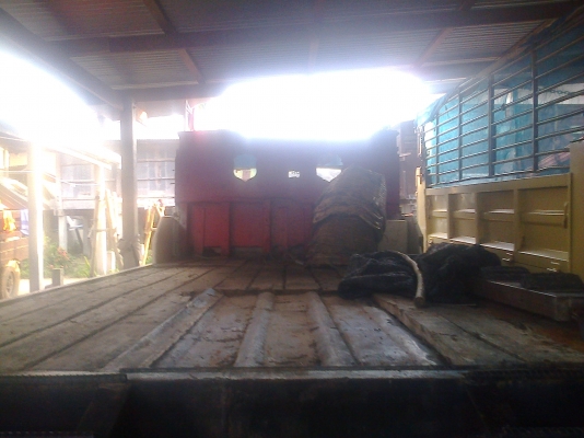 หกล้อ อีซูซุ HO7C เทนเลอร์บรรทุกแบ็คโฮ120-รถเกียวข้าว สภาพดีสวยๆ ภาษีเต็ม58ทะเบียนพร้อมโอน