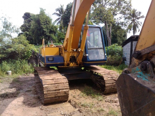 ***ขายแล้วครับขอบคุณ Truck2hand ขายแบ็คโฮ KOBELCO MARK-ll Yutani SK907 /YN-5718 (SK 200 มาร์คทู) เครื่องเดิมปั้มเดิม เครื่อง MITSUBISHI-6D31 6สูบ 135HPแรงดี แน่น ปั้มเดิม K3V ปั้มดีแรงดี ทำงานดี เร็วไม่โหลด เอวแน่นเต็ม ไม่มีแตก ช่วงล่าง70-80\% โซ่ดี แทร็ก7