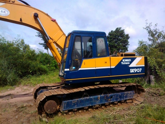 ***ขายแล้วครับขอบคุณ Truck2hand ขายแบ็คโฮ KOBELCO MARK-ll Yutani SK907 /YN-5718 (SK 200 มาร์คทู) เครื่องเดิมปั้มเดิม เครื่อง MITSUBISHI-6D31 6สูบ 135HPแรงดี แน่น ปั้มเดิม K3V ปั้มดีแรงดี ทำงานดี เร็วไม่โหลด เอวแน่นเต็ม ไม่มีแตก ช่วงล่าง70-80\% โซ่ดี แทร็ก7