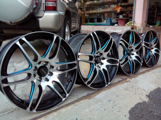 Wedssport sa60mขอบ17 4รู100-114.3et45กว้าง7.5ไม่มีซ่อมงานเดิมปัดหน้าเงามาสวยๆขายถูกๆ6900 ดูของได้ที่คลอง2ซ,บงกช11คลองหลวง ปทุมธานี0898128457 ไอดี chaichaimax จัดส่งทั่วประเทศhttps://www.facebook.com/profile.php? id=1000062310313(รับเทริน) รับโหลดเตี้ยทุกร