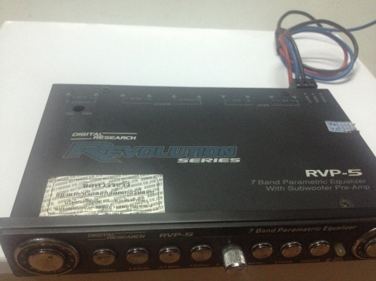 ขายปรี Digital Research RVP-5 (7Band) ขายถูก 1800.-