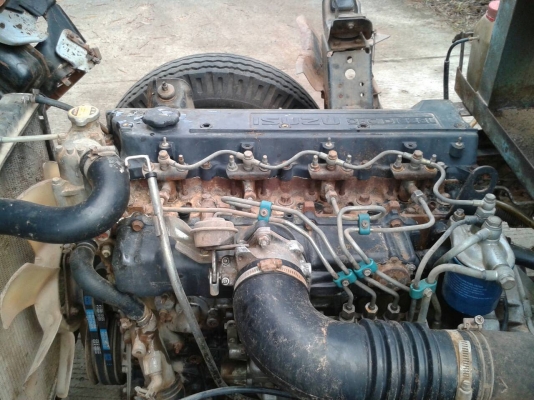 ISUZU NPR66LX5 เครื่อง120 ฝาดำ ดั้มห้างแท้ปี39 Fหน้าหลัง