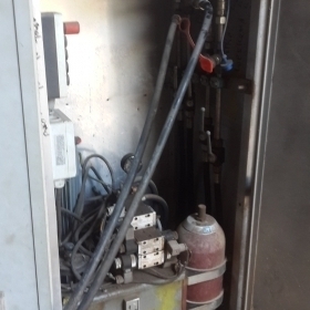 เครื่องดัดเหล็ก ไฮโดลิค แบบแยก รุ่นใหญ่ฮอนแลน ครับ