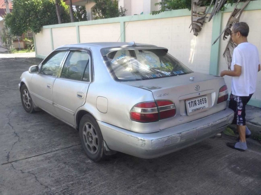 ขาย โตโยต้า โคโรล่า รุ่นไฮท็อค ค.1.6 หัวฉีด ติดแก็สแล้ว