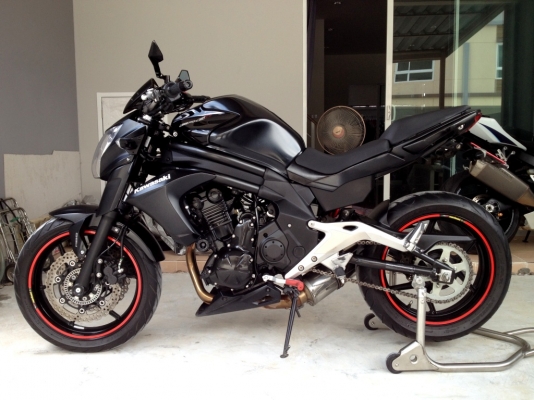 ขาย Kawasaki ER6N ปี2013 สภาพสวย สีดำด้าน ท่อFull 219000 (รับเทริ์น/จัดไฟแนนท์) ขาย Kawasaki ER6N ปี2013 สภาพสวย สีดำด้าน ท่อFull 219000 (รับเทริ์น/จัดไฟแนนท์)