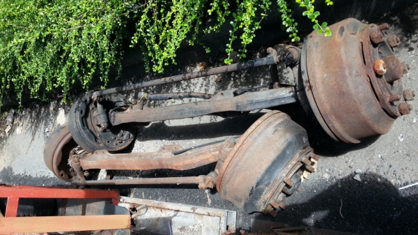 ขายคานหน้าอีซูซุหน้ายาวสภาพสวยๆตัดจากรถการไฟฟ้าไม่เคยบรรทุกหนัก