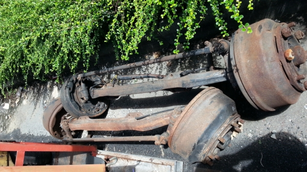 ขายคานหน้าอีซูซุหน้ายาวสภาพสวยๆตัดจากรถการไฟฟ้าไม่เคยบรรทุกหนัก