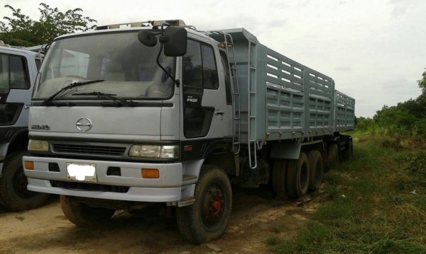 ขายHINO2k 260hp พ่วงแม่ลูกดั๊ม สภาพสวยพร้อมใช้ ติดต่อได้ที่คุณ อ๊อฟ พิจิตร 086-737-9991