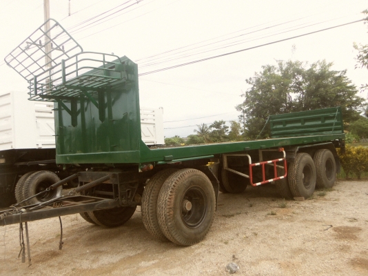 หางพ่วงพื้นเรียบ 3เพลา สภาพสวยพร้อมใช้งานเอกสารพร้อมโอน หางพ่วงพื้นเรียบ 3เพลา สภาพสวยพร้อมใช้งานเอกสารพร้อมโอน