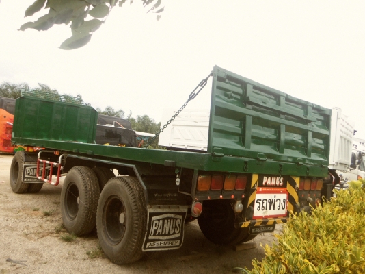 หางพ่วงพื้นเรียบ 3เพลา สภาพสวยพร้อมใช้งานเอกสารพร้อมโอน หางพ่วงพื้นเรียบ 3เพลา สภาพสวยพร้อมใช้งานเอกสารพร้อมโอน