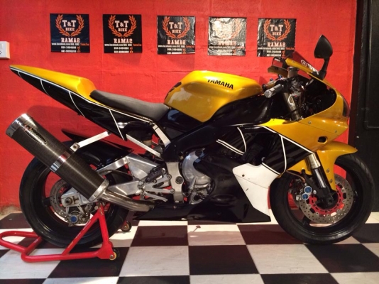 T&amp;T BIKE RAMA2 ทะเบียนแท้ราคา149000฿YAMAHA R1 ปี2000 ทะเบียนแท้โอนขนส่งภาษี พรบ.หมด58 โอนทุกขนส่งทั่วไทย