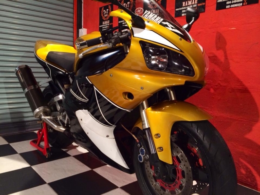 T&amp;T BIKE RAMA2 ทะเบียนแท้ราคา149000฿YAMAHA R1 ปี2000 ทะเบียนแท้โอนขนส่งภาษี พรบ.หมด58 โอนทุกขนส่งทั่วไทย