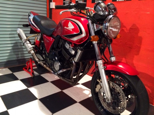T&amp;T BIKE RAMA2 ขายราคาเพียง 69500 ฿HONDA CB400 ปี97 VS.S อินวอย สรรพสามิตเครื่องดี รถสวยกริปเก็บเงางาม