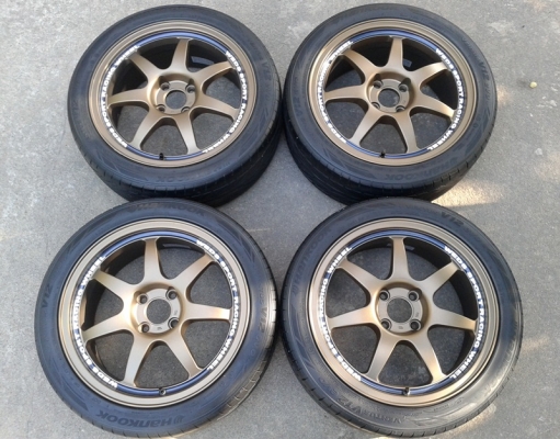 ล้อ,WEDS SPORT SA-90 แท้ 16X7'4รู100 งามๆพร้อมยาง ล้อเก่าเทิร์นได้!!
