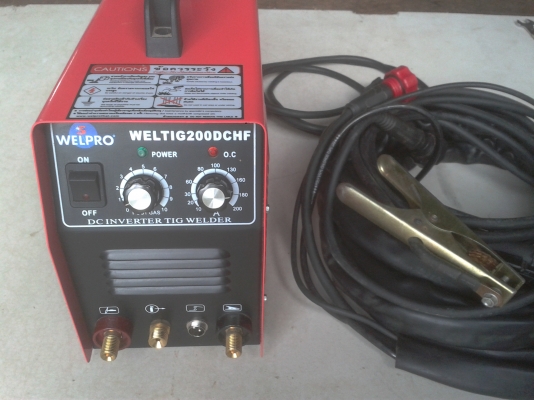เครื่องเชื่อมอาร์กอน Welpro weltig 200 DCHF