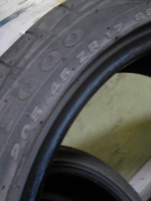205/45R17 NEUTON NT5000 ชุด 4 เส้น ปี 2011 TEL.081-427-3941
