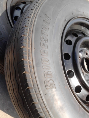 กะทะล้อ 5 รู  ของ TOYOTA  รถกระบะ    มี  4 ใบ   สถาพสวย  TEL.081-427-3941