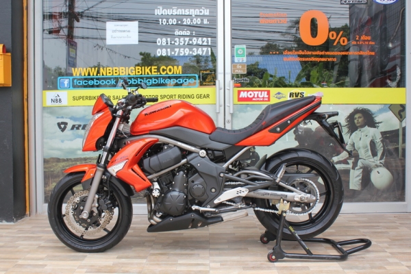 ขาย ER6n ปี09 รถสวยมีเสน่ห์ พร้อมจัดไฟแนนซ์ สด-ผ่อน (รับแลก-เปลี่ยน)