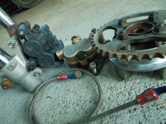 ขายโช๊คหน้าหัวกลับ อามหลัง ใส่Suzuki Raider 150 R