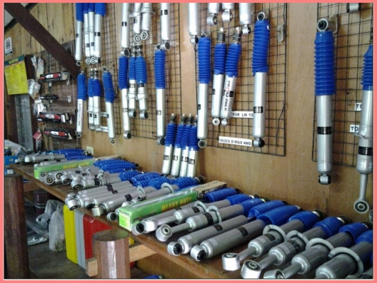 รับแก้ปัญหาช่วงล่าง รถกระบะ TriTron by Shock  Profender