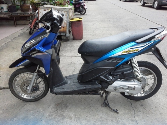 click i ปี 53 สีน้ำเงิน รถบ้าน เครื่องเดิมๆ เอกสารครบ ขายถูกๆ