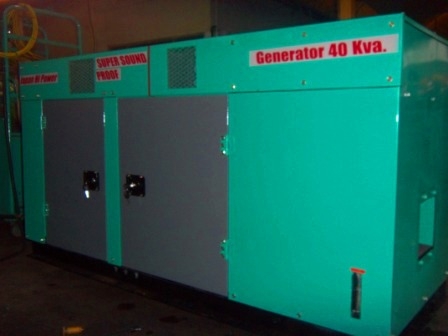 เครื่องปั่นไฟนำเข้าประกอบใหม่ 35Kva.รับประกัน 12 เดือน