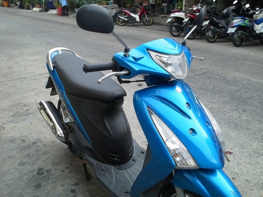 suzuki step สีน้ำเงิน รถสวย เครื่องดี เอกสารพร้อมโอน